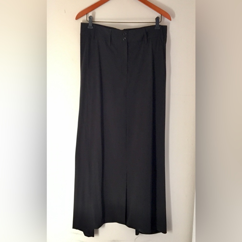 Marithe + Francois Girbaud Vintage Maxi Skirt with Back Slit  Size US 10/EU 44